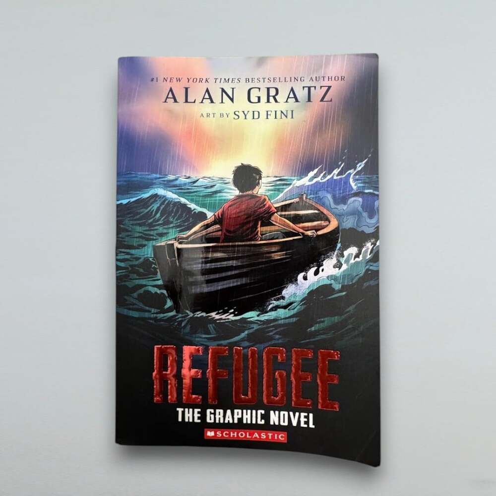 Refugee Graphic Novel Alan Gratz Syd Fini Middle Grade Scholastic Paperback